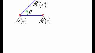 nombres complexes  rotation et homothétie [upl. by Odradlig]