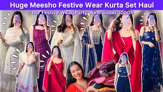 🌷Meesho kurta Set Haul Under 1000🌷meesho meeshohaul kurti debasmitasahoo kurtaset kurtihaul [upl. by Nirehs]