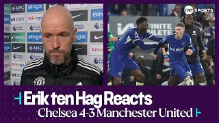 quotWE DESERVED TO WINquot  Erik ten Hag  Chelsea 43 Manchester United  Premier League [upl. by Artenra]