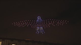 Drone light show just as dazzling as Fourth of July fireworks without all the noise [upl. by Wiburg]