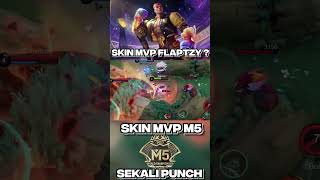 SKIN PAQUITO KHAS UNTUK MVP M5 quotFLAPTZYquotNEXT SEKYS  MLBBMYSGCreators MLBBPaquito shorts [upl. by Gaudet536]