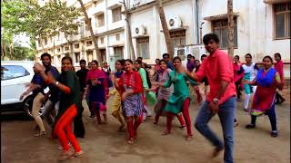 Jimikki Kammal Dance by konaseema institute of medical sciences college of physiotherapy students [upl. by Igig978]