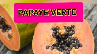 RECETTE DE CUISINIER CROUSTILLANTS A LA PAPAYE VERTE [upl. by Oimetra]