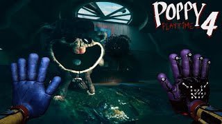 Poppy Playtime Chapter 4  BABA CHOPS First Meeting Nightmare Critters Gameplay 07 [upl. by Lalla]