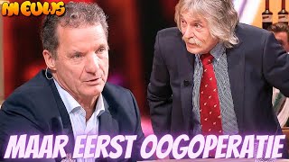 Johan Derksen bevestigt terugkeer in VI ‘Maar eerst oogoperatie’ [upl. by Tutto]