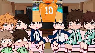 Past Middle School Kageyama and Hinata’s teams react  Haikyuu  mild shobiokagehina [upl. by Nahpos684]