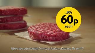 Morrisons 125 Years  Hand Pressed Burgers Scottish [upl. by Arbma]