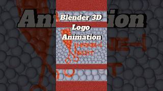 Blender 3D Logo Animation [upl. by Anerres]