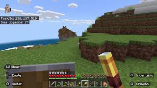 Minecraft Ps5 Sobrevivência A série  03 [upl. by Bullivant622]