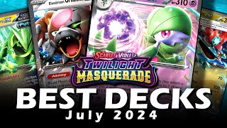 Top 10 Meta Decks in Pokémon TCG July 2024 [upl. by Eleaffar]