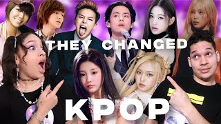 Waleska amp Efra react to Top 10 Moments that changed KPOP [upl. by Yedsnil]