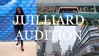 NYC  JUILLIARD AUDITION VLOG [upl. by Ahsilak14]