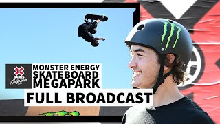 Monster Energy Skateboard MegaPark FULL COMPETITION  X Games California 2023 [upl. by Atik]