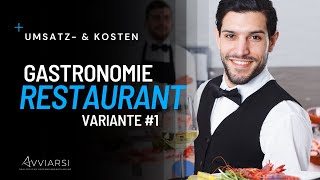 Finanzplan für eine Gastronomie Umsatz und Kostenplanung  AVVIARSI GmbH [upl. by Annawaj]