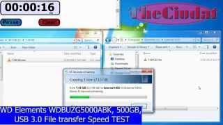 USB 3 0 copying 7GB file  Speed TEST [upl. by Procto429]