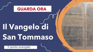 Il Vangelo di San Tommaso collegamenti con l’ NDE [upl. by Ameer]