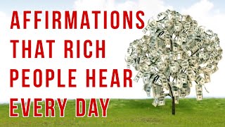 Align with the Energy of Wealth  Money Affirmations [upl. by Madelaine879]