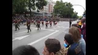 Desfile Militar en Madrid España 12 de Octubre de 2014 Día de la Hispanidad [upl. by Lauryn748]