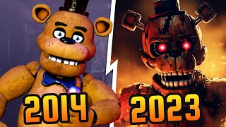 Evolution of Five Nights at Freddys 20142023 [upl. by Nyroc]