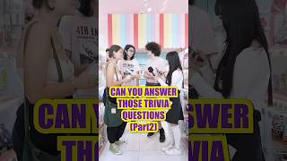 Can you answer those trivia questions Part1 funny interview knowledge cute trivia shorts goal [upl. by Pope]