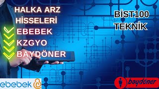 3 Yeni HALKA ARZ Hissesi Yön Ne TARAF  ❓ BİST 100 e Neler Oluyor ⬇ebebk kzgyo bydnr [upl. by Retsel]