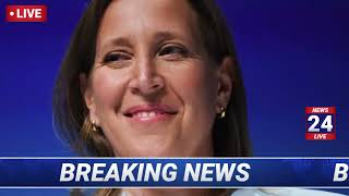 susan wojcicki former CEO of YouTube funeral video [upl. by Dlanor]