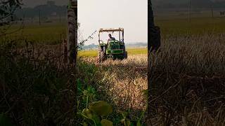 John Deere tractor 4wd KrishnaOraons2v ytshorts ytyoutube tractor agriculture [upl. by Vachill]