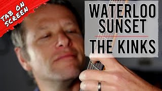 Waterloo Sunset Kinks Guitar Lesson [upl. by Perron141]