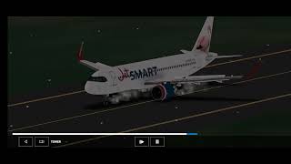 aterrizaje de jet Smart en Concepción Chile [upl. by Crin]