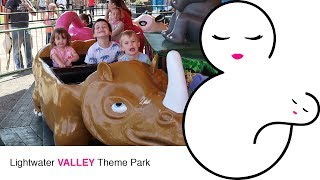 Lightwater Valley Theme Park  Days out with kids [upl. by Balmuth]