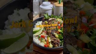 Would you eat this  Jerk chicken bowl shorts cookingvideo cookingchannel [upl. by Carol]