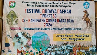 Lomba vokal grup tingkat SD Kabupaten Sumba Barat Daya [upl. by Nettle]