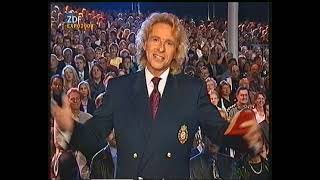 ZDF 14102000 Wetten Daß Expo 2000 Hannover Thomas Gottschalk Teil 1 [upl. by Annuahs]