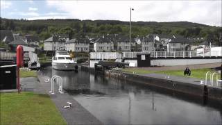 Crinan Canal  Ardrishaig Sea Lock [upl. by Zorana233]