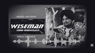 Wiseman  Sidhu Moosewala New Song New Song  Slowed amp Reverb [upl. by Anerhs]