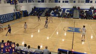 Ewing High School vs Hightstown High School Boys Varsity Basketball [upl. by Yentrac387]