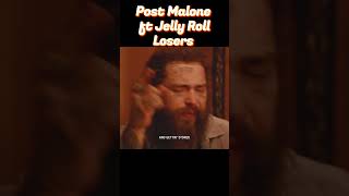 Post Malone ft Jelly Roll  Losers postmalone jellyroll losers [upl. by Nabalas540]