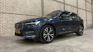 Volvo XC60 B5 250pk MildHybrid Ultimate Bright  Denim Blue Metallic [upl. by Attelliw525]