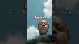 Rappers Worst Song vs Best Song Pt 6 🤔 rap rappers lildurk shorts [upl. by Adim]