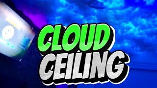 Modern Home Office To Gaming Room Makeover shorts cloudceiling gamingroom viral streamer [upl. by Slade]