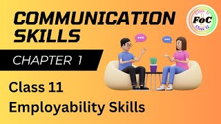 One Shot Video Communication Skills Class 11 Chapter 1  Employability Skills  By Akshita Yadav [upl. by Nylatsirk241]