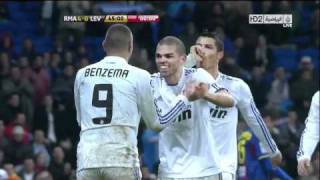 Real Madrid 80 Levante Copa del ReyThe best moment of Real Madrid in 2010 HD Full Highlights [upl. by Franciskus]