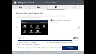 cómo ACTUALIZAR nuevo NAVEGADOR  infoentretenimiento  GPS  HYUNDAI 2021 Genesis amp Kia sub [upl. by Mehetabel]