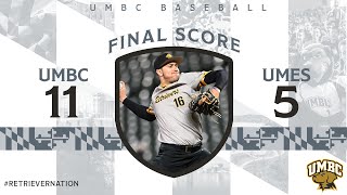 UMBC Baseball vs Maryland Eastern Shore  41823 [upl. by Schaffer]