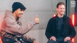 So läuft eine Halbzeitansprache von Julian Nagelsmann ab  Interview x Niklas Sommer  Prime Video [upl. by Enylorac]