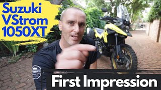 2021 Suzuki VStrom DL 1050 XT  First impressions [upl. by Eedrahs500]