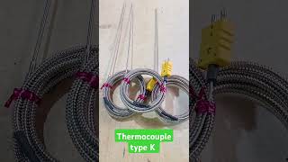 Thermocouple type K material MI temp max 600C [upl. by Euqor]