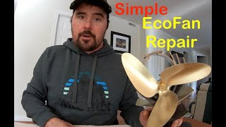 Ecofan Repair using Thermal Paste Fixing a Woodstove Fan for 10 dollars [upl. by Scarface46]