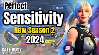 Ultimate Zero Recoil Sensitivity Settings Call Of Duty Mobile For New Season 2 Battle Royale and MP [upl. by Ilsel984]