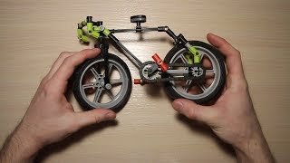 How to make LEGO bike fixie hyperlapse lego technic fixie howto diy bike [upl. by Aneerahs]